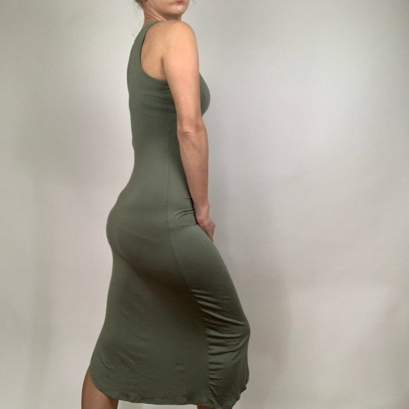 Bebe Green Dress XS - Picture 5 of 6